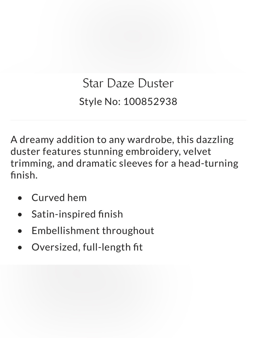 Free People Star Daze Duster - Picture 8 of 10